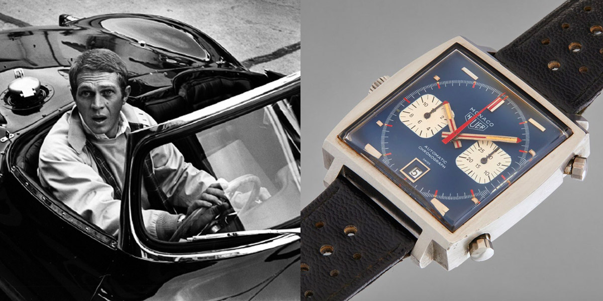 Steve mcqueen watch hot sale